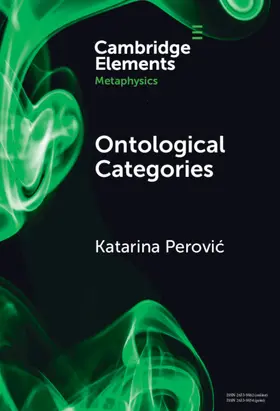 Perovic |  Ontological Categories | Buch |  Sack Fachmedien