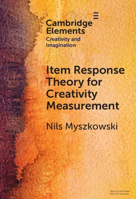 Myszkowski |  Item Response Theory for Creativity Measurement | Buch |  Sack Fachmedien