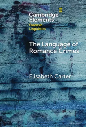Carter |  The Language of Romance Crimes | Buch |  Sack Fachmedien