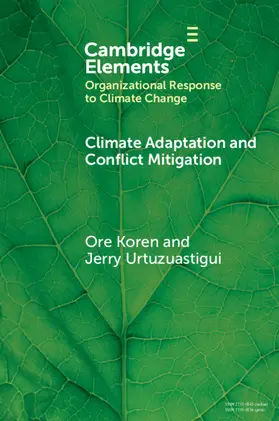 Urtuzuastigui / Koren |  Climate Adaptation and Conflict Mitigation | Buch |  Sack Fachmedien