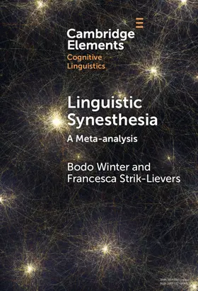 Winter / Strik-Lievers |  Linguistic Synesthesia | Buch |  Sack Fachmedien