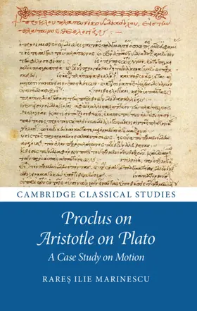 Marinescu |  Proclus on Aristotle on Plato | Buch |  Sack Fachmedien