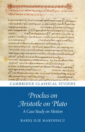 Marinescu |  Proclus on Aristotle on Plato | Buch |  Sack Fachmedien