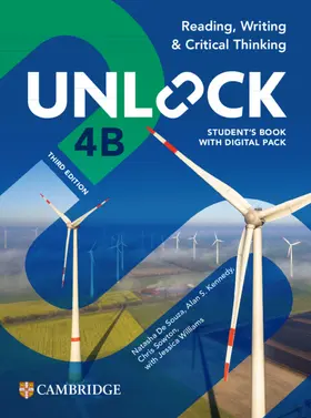 Adams / De Souza / Ostrowska |  Unlock Level 4b Reading, Writing and Critical Thinking Student's Book with Digital Pack | Buch |  Sack Fachmedien
