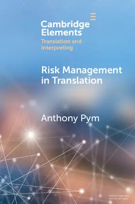 Pym |  Risk Management in Translation | Buch |  Sack Fachmedien