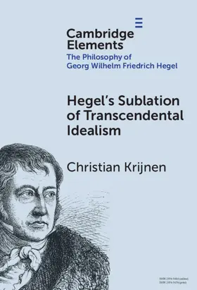 Krijnen |  Hegel's Sublation of Transcendental Idealism | Buch |  Sack Fachmedien