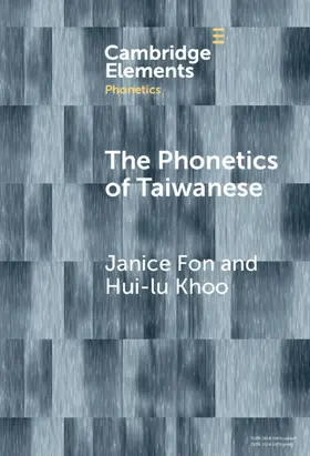 Fon / Khoo |  The Phonetics of Taiwanese | Buch |  Sack Fachmedien