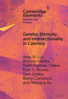Liu / Hlatky / Chew |  Gender, Ethnicity, and Intersectionality in Cabinets | Buch |  Sack Fachmedien