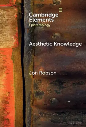 Robson |  Aesthetic Knowledge | Buch |  Sack Fachmedien