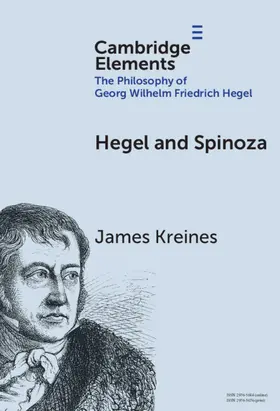 Kreines |  Hegel and Spinoza | Buch |  Sack Fachmedien