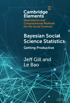 Gill / Bao |  Bayesian Social Science Statistics: Volume 2 | Buch |  Sack Fachmedien