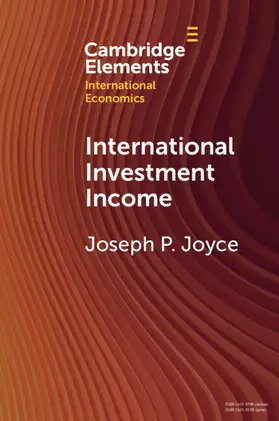 Joyce |  International Investment Income | Buch |  Sack Fachmedien