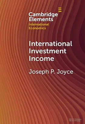 Joyce |  International Investment Income | Buch |  Sack Fachmedien