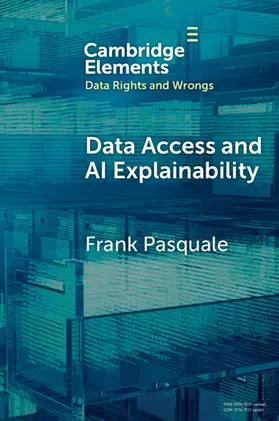 Pasquale |  Data Access and AI Explainability | Buch |  Sack Fachmedien