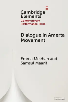 Meehan / Maarif |  Dialogue in Amerta Movement | Buch |  Sack Fachmedien