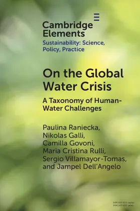Govoni / Raniecka / Dell'Angelo |  On the Global Water Crisis | Buch |  Sack Fachmedien