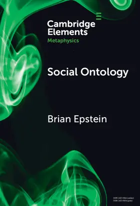 Epstein |  Social Ontology | Buch |  Sack Fachmedien