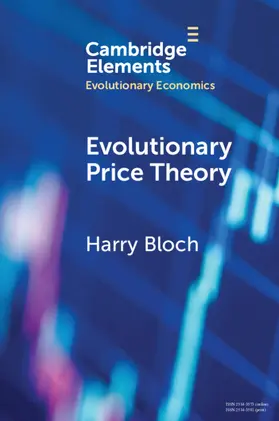 Bloch |  Evolutionary Price Theory | Buch |  Sack Fachmedien