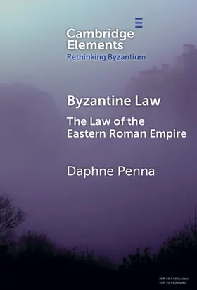 Penna |  Byzantine Law | Buch |  Sack Fachmedien