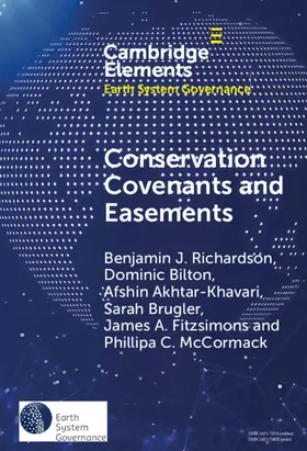 Richardson / Bilton / Akhtar-Khavari |  Conservation Covenants and Easements | Buch |  Sack Fachmedien