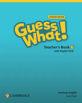 Frino |  Guess What! American English Level 6 Teacher's Book with Teacher's Digital Pack Updated | Buch |  Sack Fachmedien