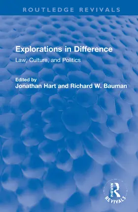 Hart / Bauman |  Explorations in Difference | Buch |  Sack Fachmedien