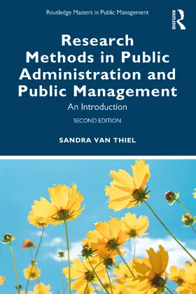 van Thiel |  Research Methods in Public Administration and Public Management | Buch |  Sack Fachmedien