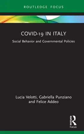 Velotti / Punziano / Addeo | COVID-19 in Italy | Buch | 978-1-032-03519-2 | sack.de