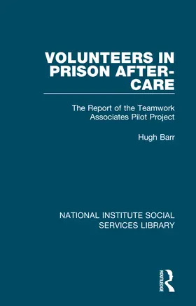 Barr |  Volunteers in Prison After-Care | Buch |  Sack Fachmedien