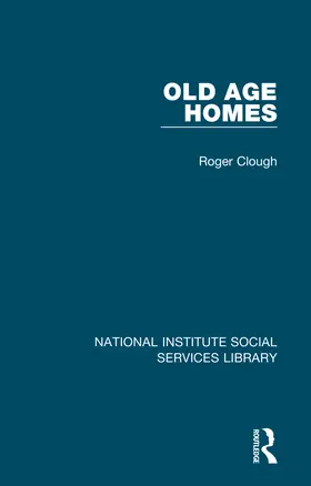 Clough |  Old Age Homes | Buch |  Sack Fachmedien