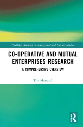 Mazzarol |  Co-operative and Mutual Enterprises Research | Buch |  Sack Fachmedien