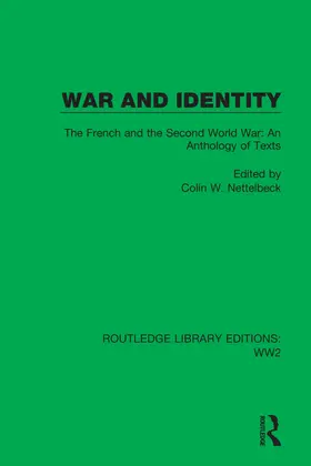 Nettelbeck |  War and Identity | Buch |  Sack Fachmedien