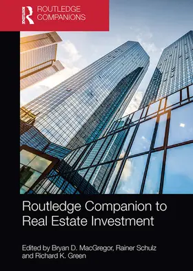 MacGregor / Schulz / Green |  Routledge Companion to Real Estate Investment | Buch |  Sack Fachmedien