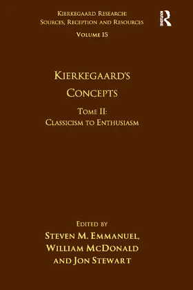 Emmanuel / McDonald |  Volume 15, Tome II | Buch |  Sack Fachmedien