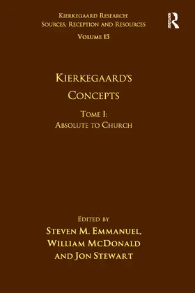 Emmanuel / McDonald |  Volume 15, Tome I | Buch |  Sack Fachmedien