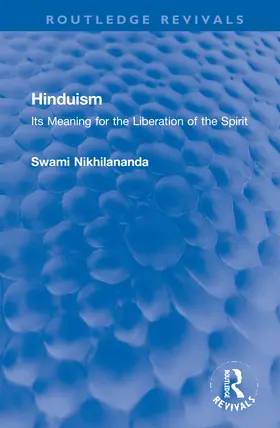 Nikhilananda |  Hinduism | Buch |  Sack Fachmedien