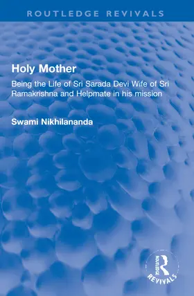 Nikhilananda | Holy Mother | Buch | 978-1-032-12885-6 | www2.sack.de