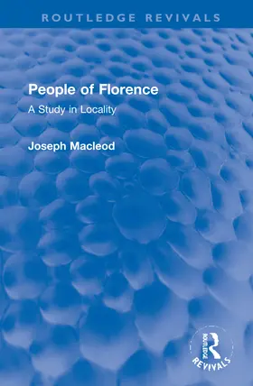 Macleod |  People of Florence | Buch |  Sack Fachmedien
