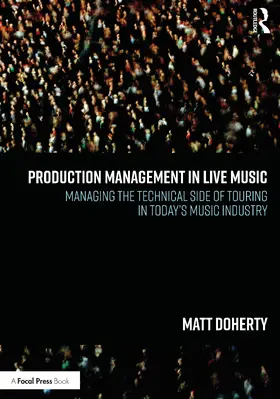 Doherty |  Production Management in Live Music | Buch |  Sack Fachmedien