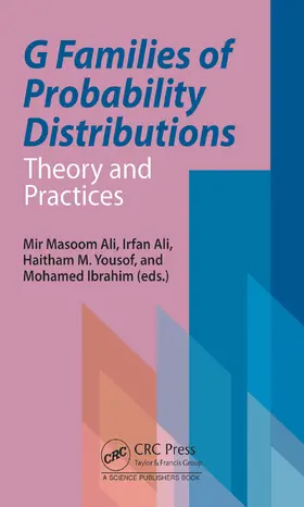 Masoom Ali / Ali / Yousof |  G Families of Probability Distributions | Buch |  Sack Fachmedien