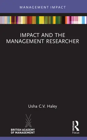 Haley |  Impact and the Management Researcher | Buch |  Sack Fachmedien