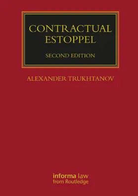 Trukhtanov |  Contractual Estoppel | Buch |  Sack Fachmedien