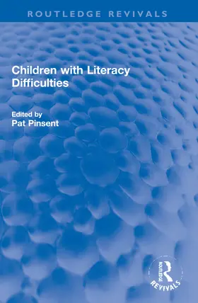 Pinsent |  Children with Literacy Difficulties | Buch |  Sack Fachmedien