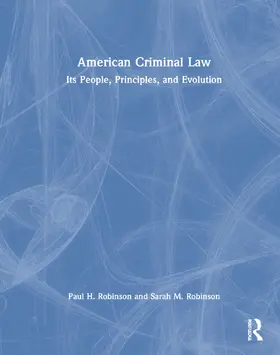 Robinson |  American Criminal Law | Buch |  Sack Fachmedien