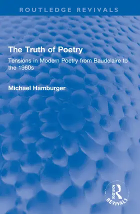 Hamburger |  The Truth of Poetry | Buch |  Sack Fachmedien