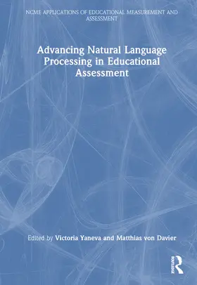 Yaneva / von Davier |  Advancing Natural Language Processing in Educational Assessment | Buch |  Sack Fachmedien