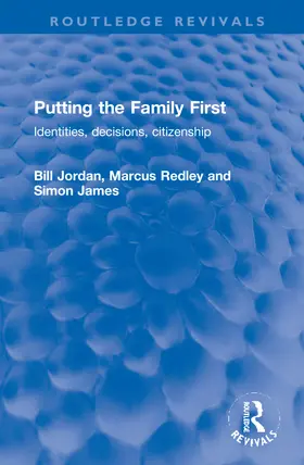 Jordan / Redley / James |  Putting the Family First | Buch |  Sack Fachmedien