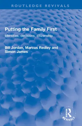 Jordan / Redley / James |  Putting the Family First | Buch |  Sack Fachmedien