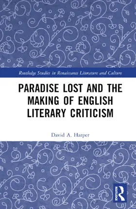 Harper |  Paradise Lost and the Making of English Literary Criticism | Buch |  Sack Fachmedien