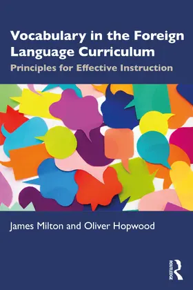 Milton / Hopwood |  Vocabulary in the Foreign Language Curriculum | Buch |  Sack Fachmedien